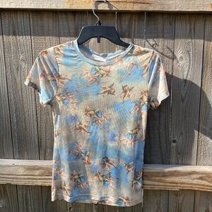 Mesh baby angels shirt